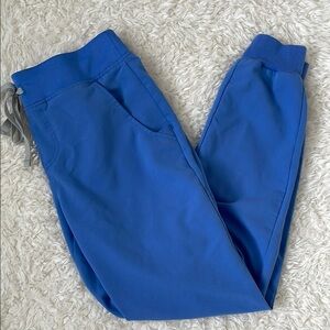 Figs blue zamora jogger scrub pants